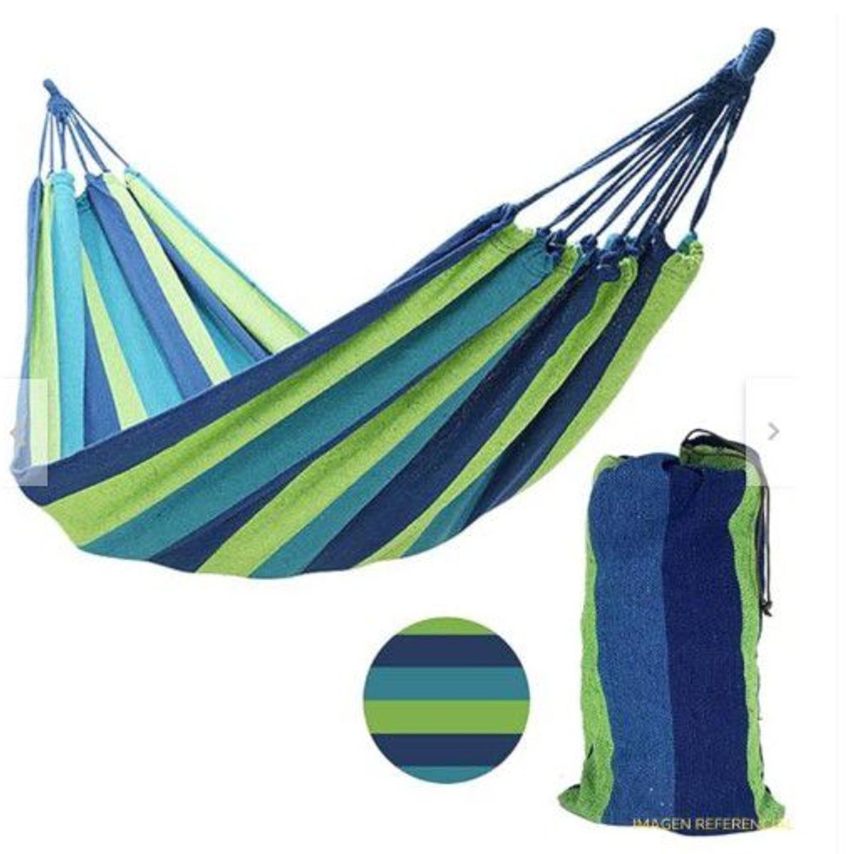 GENERICO - Hamaca colgante con funda portatil calidad