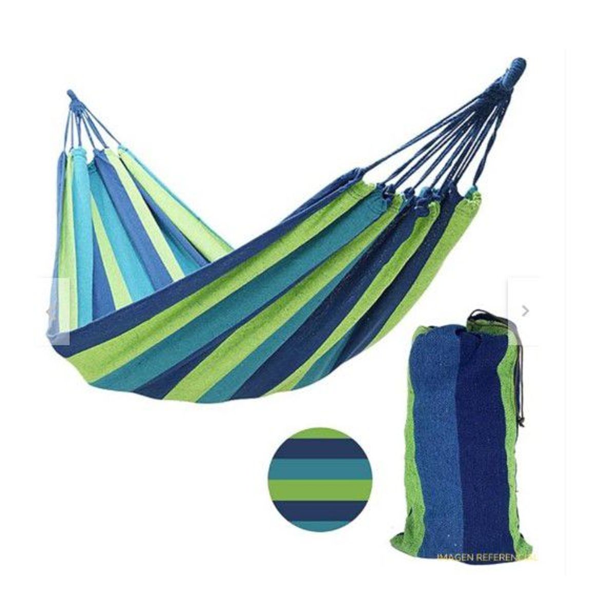 GENERICO - Hamaca colgante con funda portatil calidad
