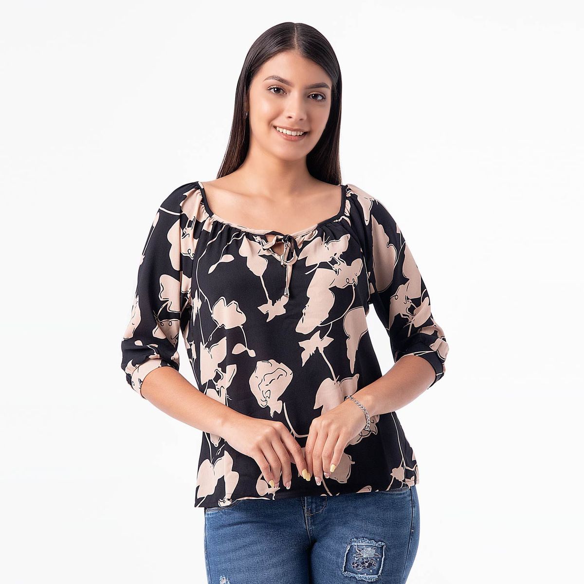 Pionier - Blusa Popelina Mujer Brilet Pionier