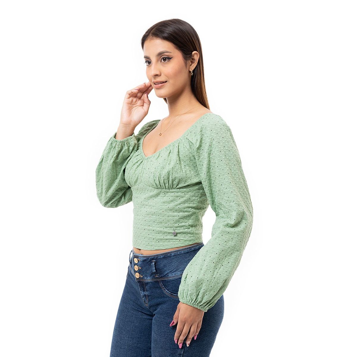 PIONIER - Blusa Brodery Mujer Antonya Pionier