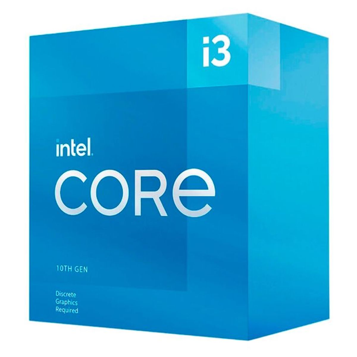 INTEL - Procesador Intel Core i3-10105F 3.70 / 4.40 GHz, 6 MB L3, LGA1200, 65W