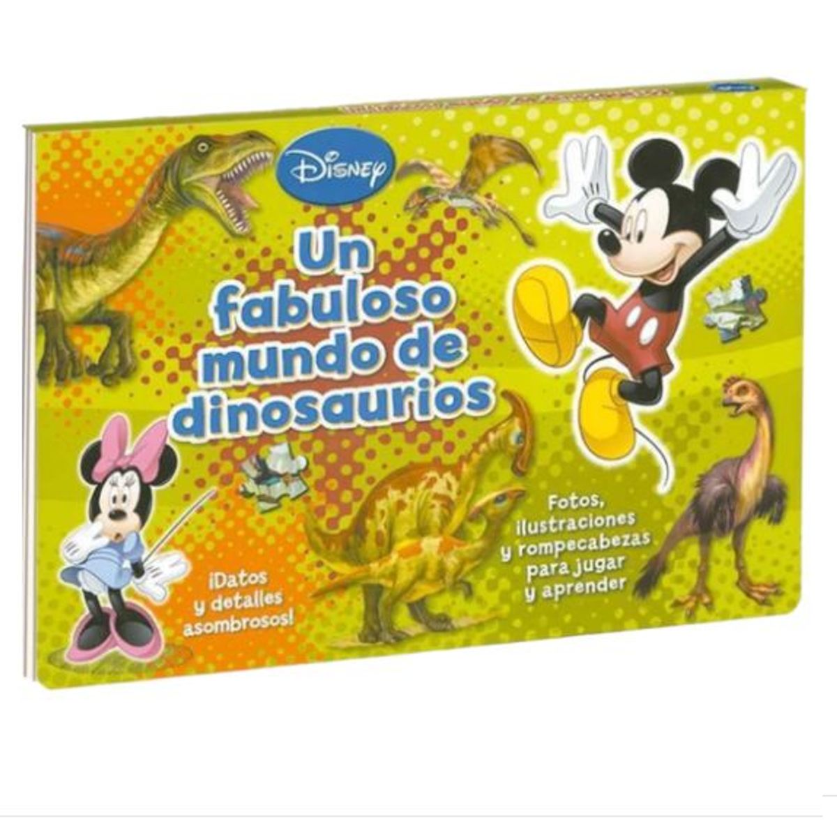 GENERICO - Libro Infantil El fabuloso mundo de los dinosaurios