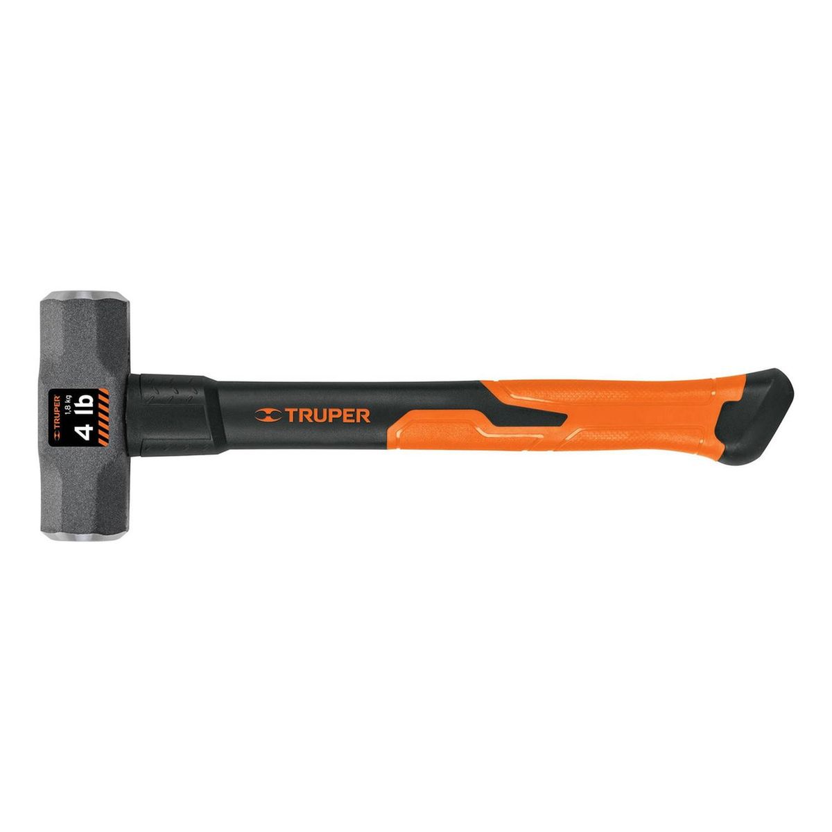 TRUPER - Comba Octagonal 4lb mango de fibra de vidrio 14 pulg. Truper