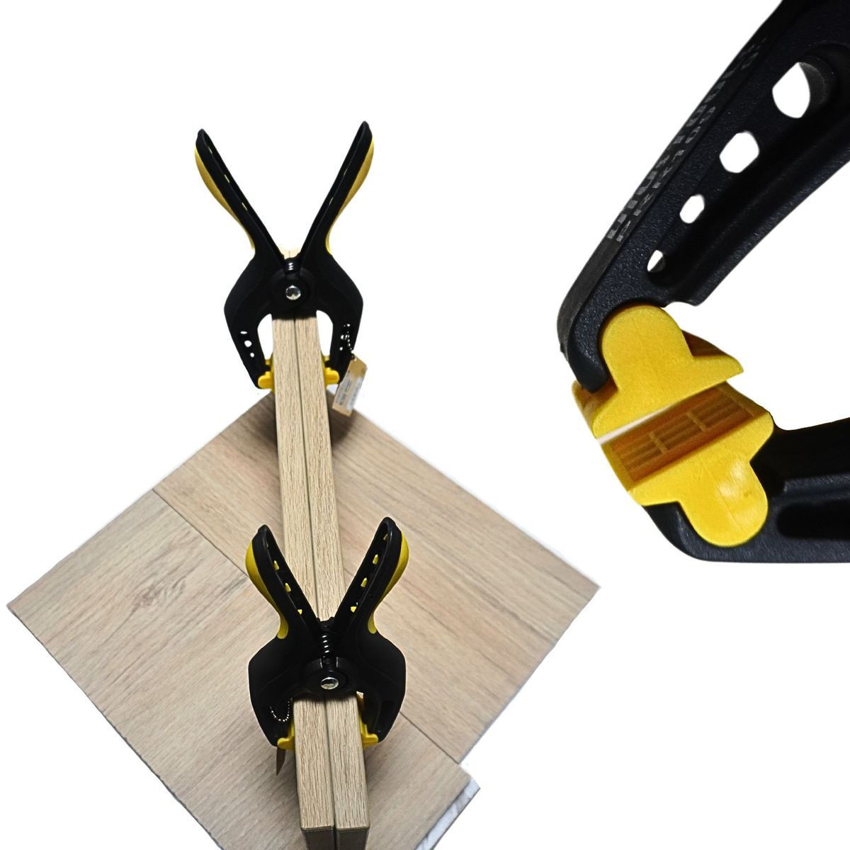 UYUSTOOLS - Prensa resorte 6 pulgadas carpintero pack de 4 unidades