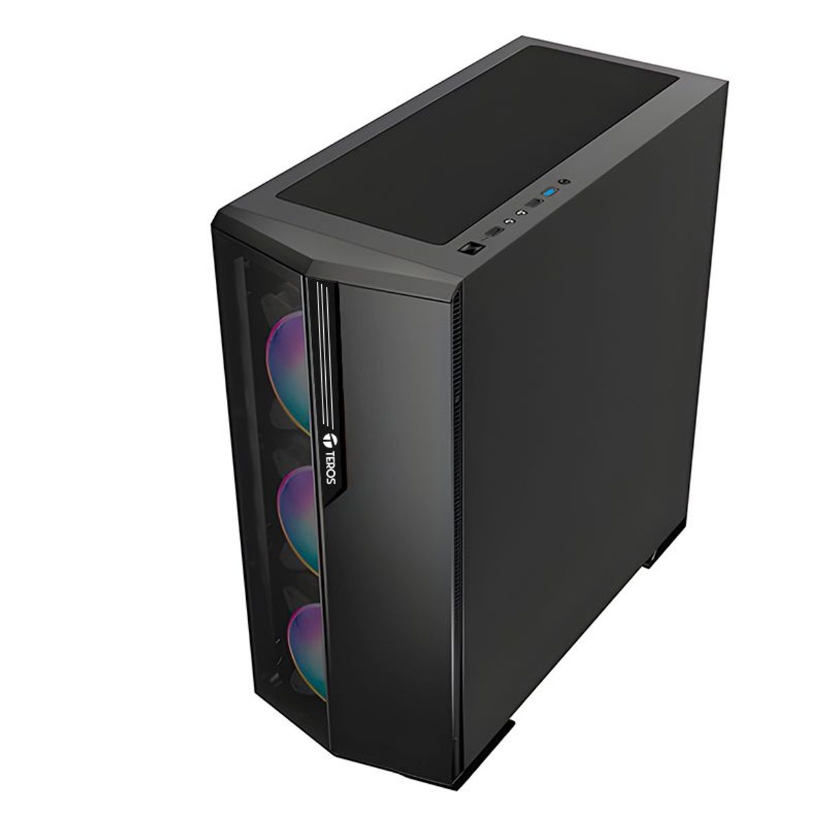 TEROS - Case Gamer Teros TE1175N Mid Tower Negro USB 30 USB 20 Audio