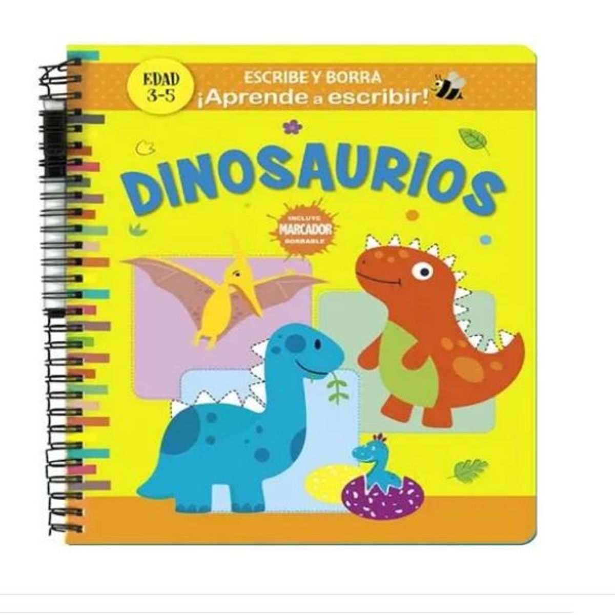GENERICO - Libro Infantil Escribe y Borra - Dinosaurios