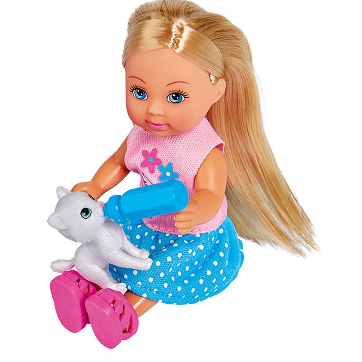 EVI LOVE - Juguete Muñeca Evi Love Gato con Coche y Accesorios