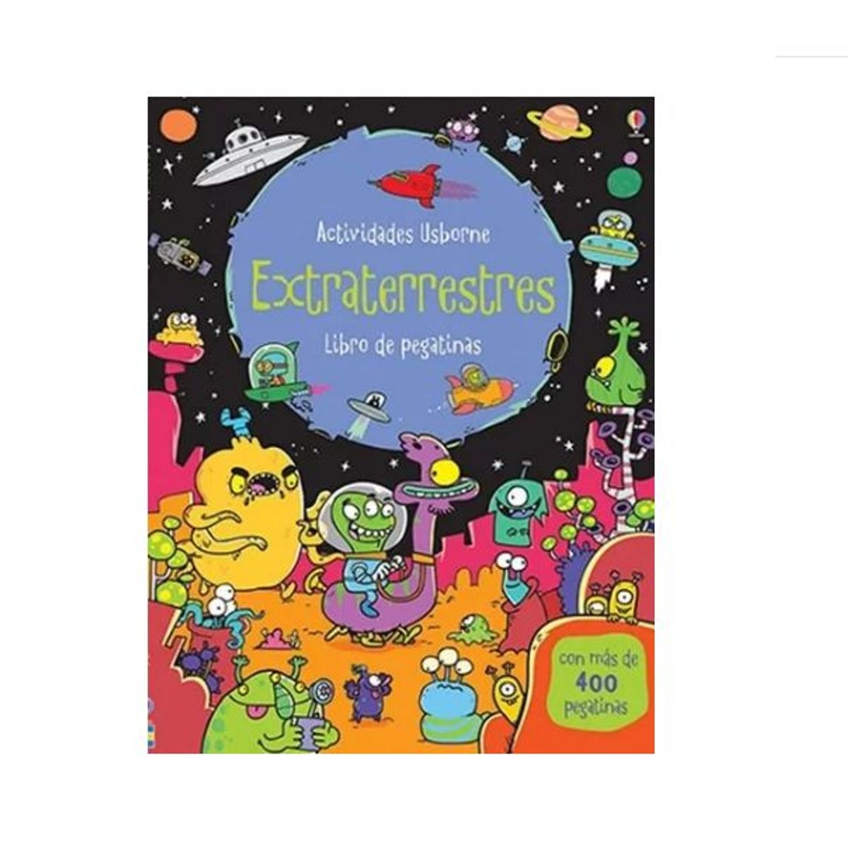 GENERICO - Libro Infantil Extraterrestres Libro de Pegatinas