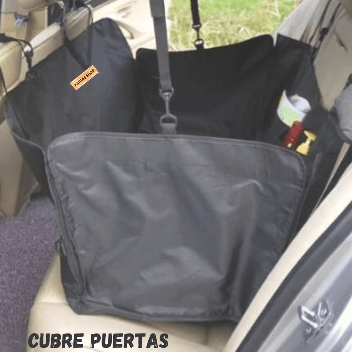 GENERICO - Cobertor Protector Funda Trasera y Maletera Auto Ligero 360 para Mascotas