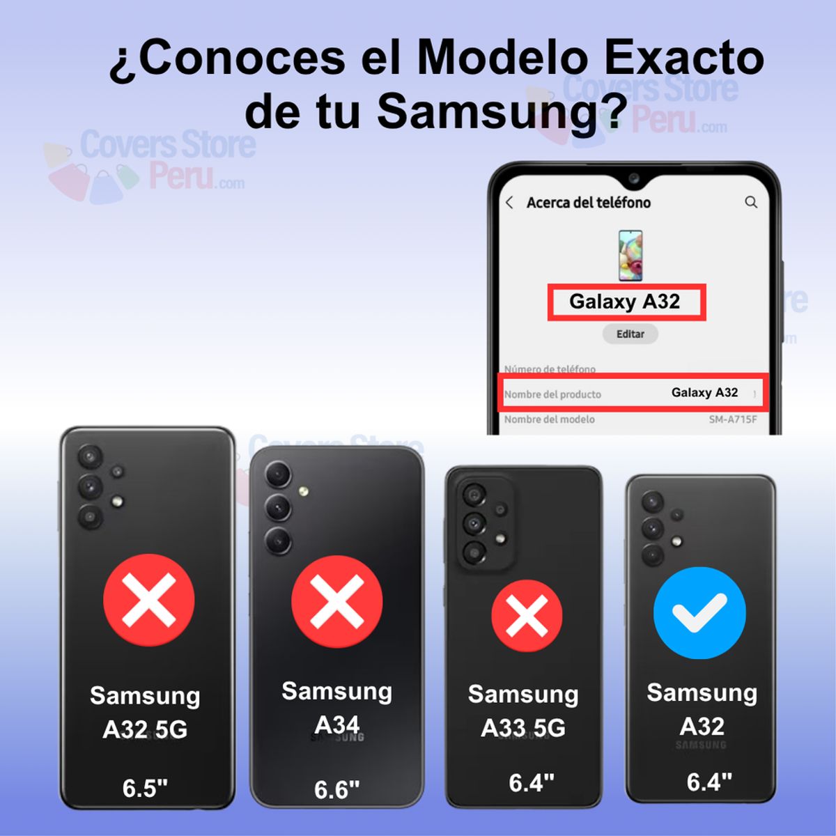 GENERICO - Funda Case para Samsung A32 4G con Anillo Metálico Antishock Negro