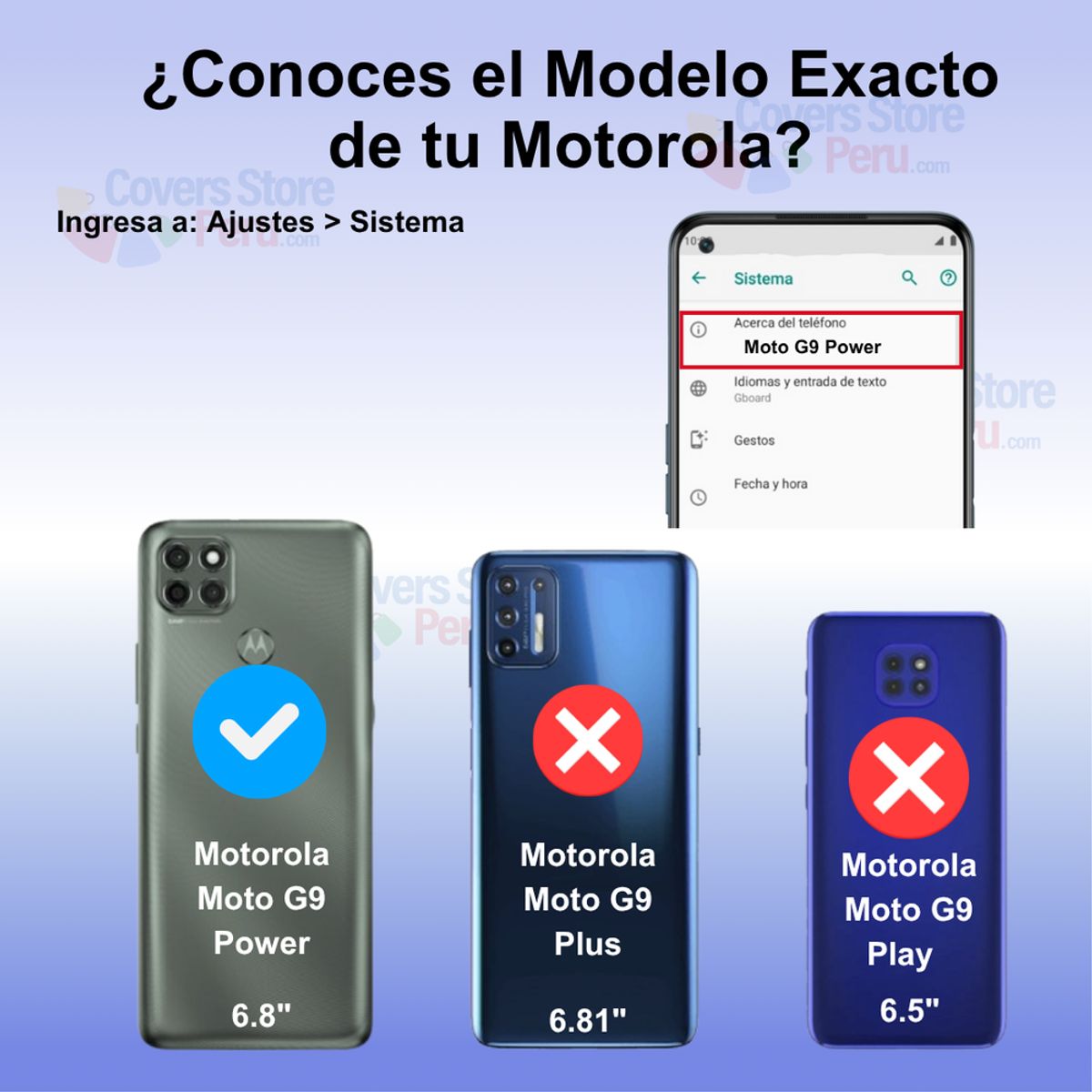 GENERICO - Funda para Motorola Moto G9 Power con Anillo Metálico Antishock Negro