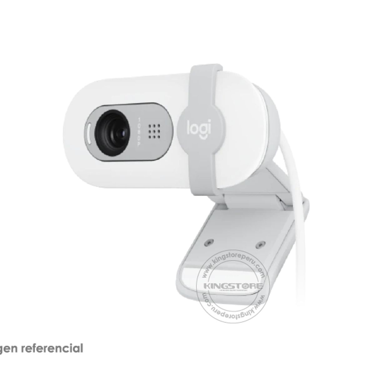 LOGITECH - Camara Web Logitech BRIO 100 FHD 1080P Blanco