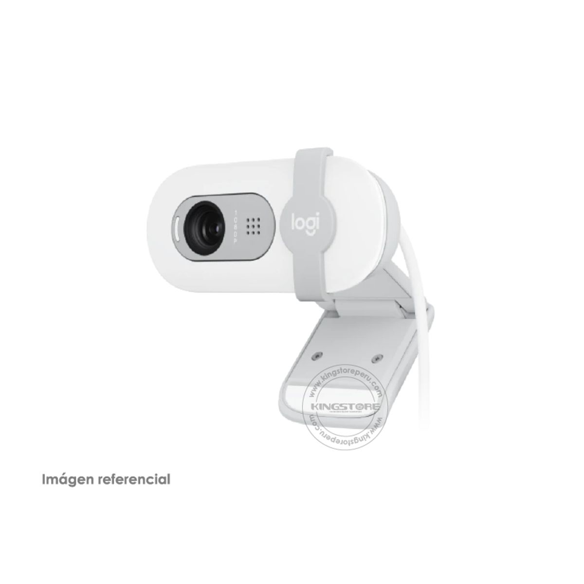 LOGITECH - Camara Web Logitech BRIO 100 FHD 1080P Blanco