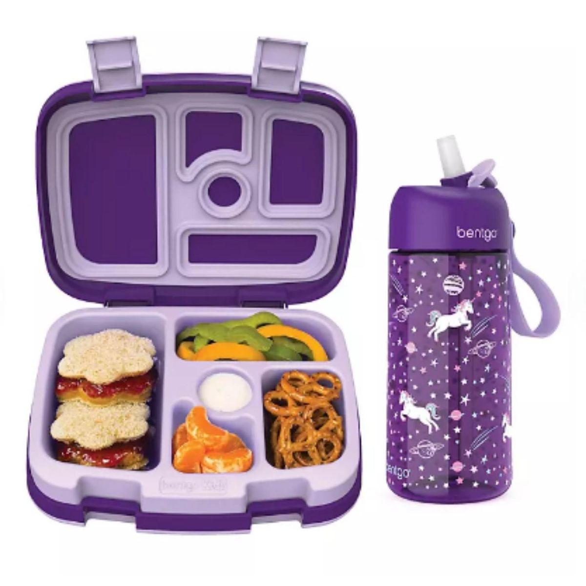 BENTGO - Set Tomatodo y Lonchera Bentgo Kids - Unicornio