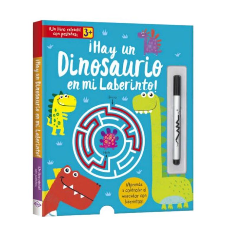 GENERICO - Libro Infantil Hay un Dinosaurio en mi Laberinto