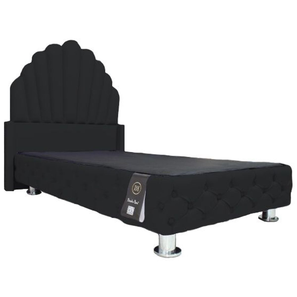 BARAKA HOME - Dormitorio Abanico 2 Plz - Negro