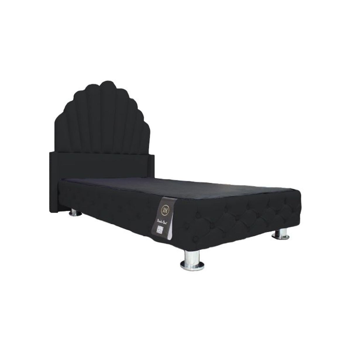 BARAKA HOME - Dormitorio Abanico 2 Plz - Negro