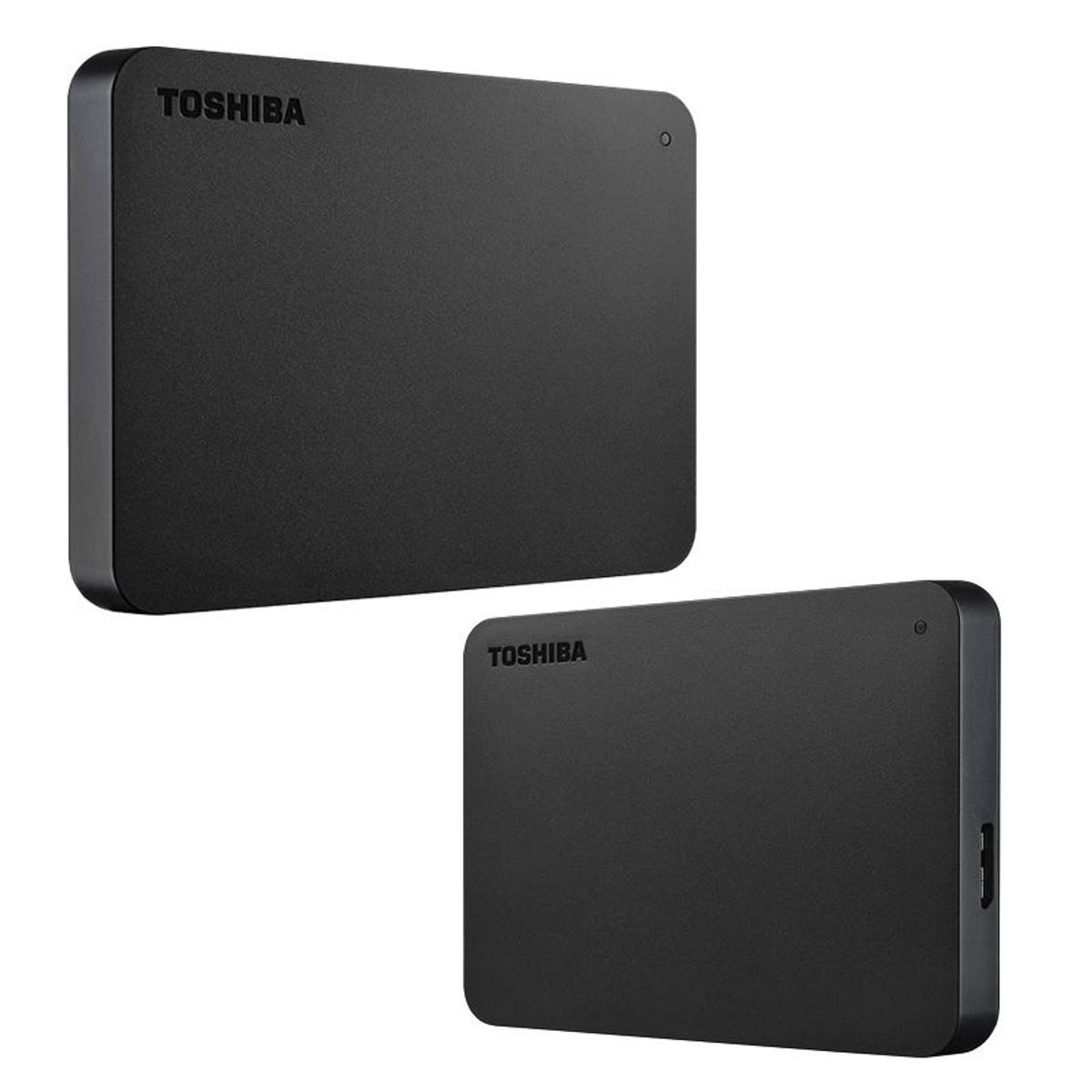 TOSHIBA - Disco duro externo Toshiba Canvio Basics, 1 TB, USB 3.0, 2.5", Negro