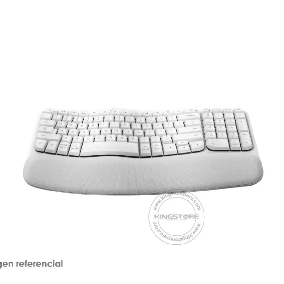 LOGITECH - Teclado Logitech Ergo Wave Wireless Bolt BT Blanco