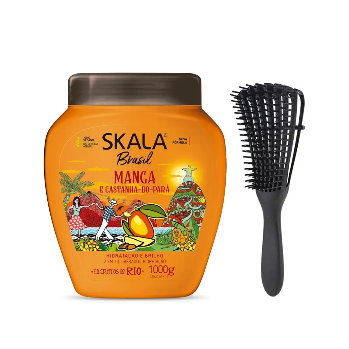 SKALA - Crema Tratamiento Capilar Mango y Castaña del Pará Skala Brasil 1000g