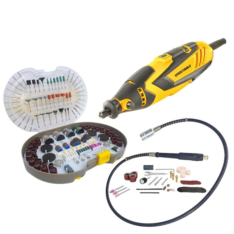 UYUSTOOLS - Kit Mini taladro rectificadora multipropósito 317 Piezas