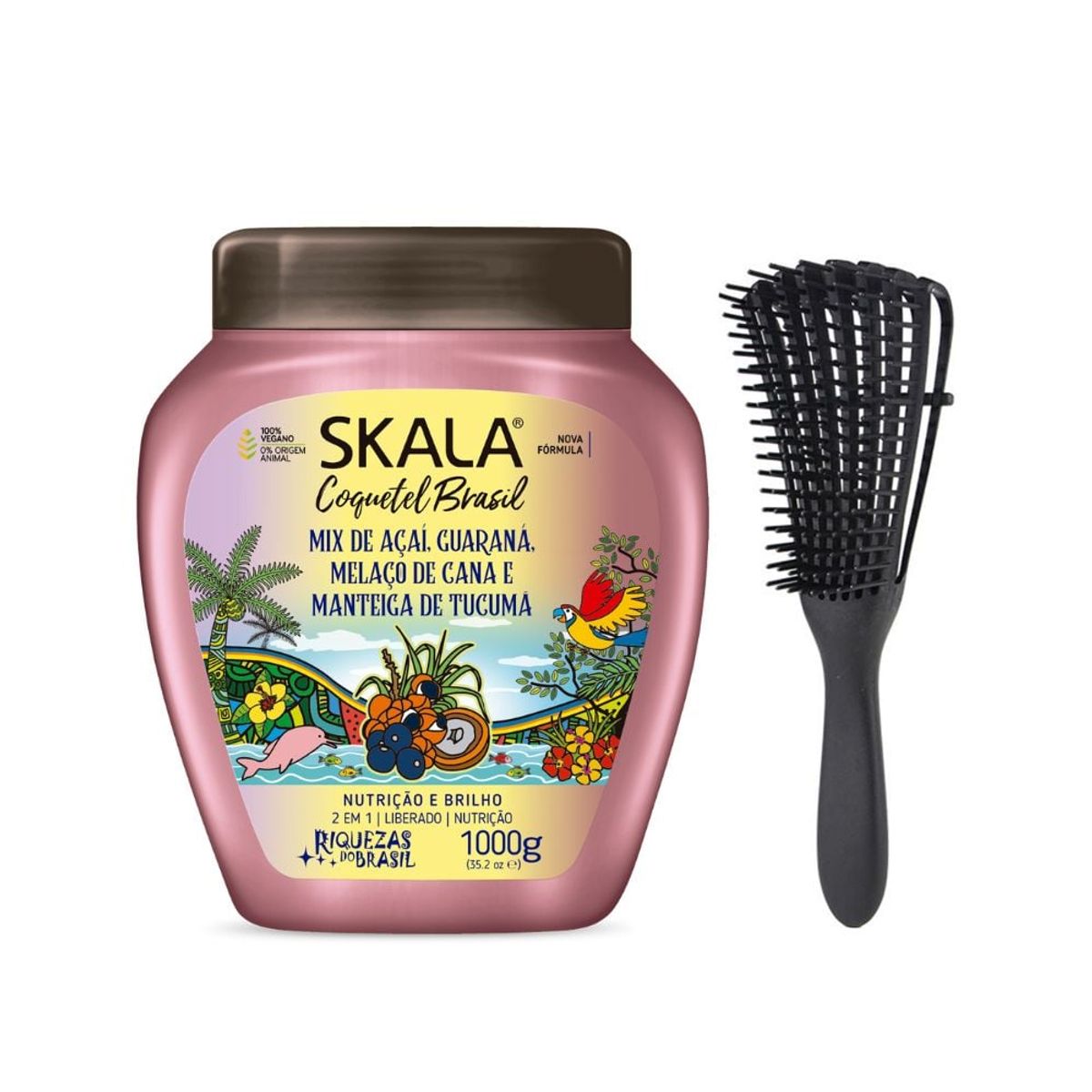 SKALA - Crema Tratamiento Capilar Cóctel Brasil Skala 1000g