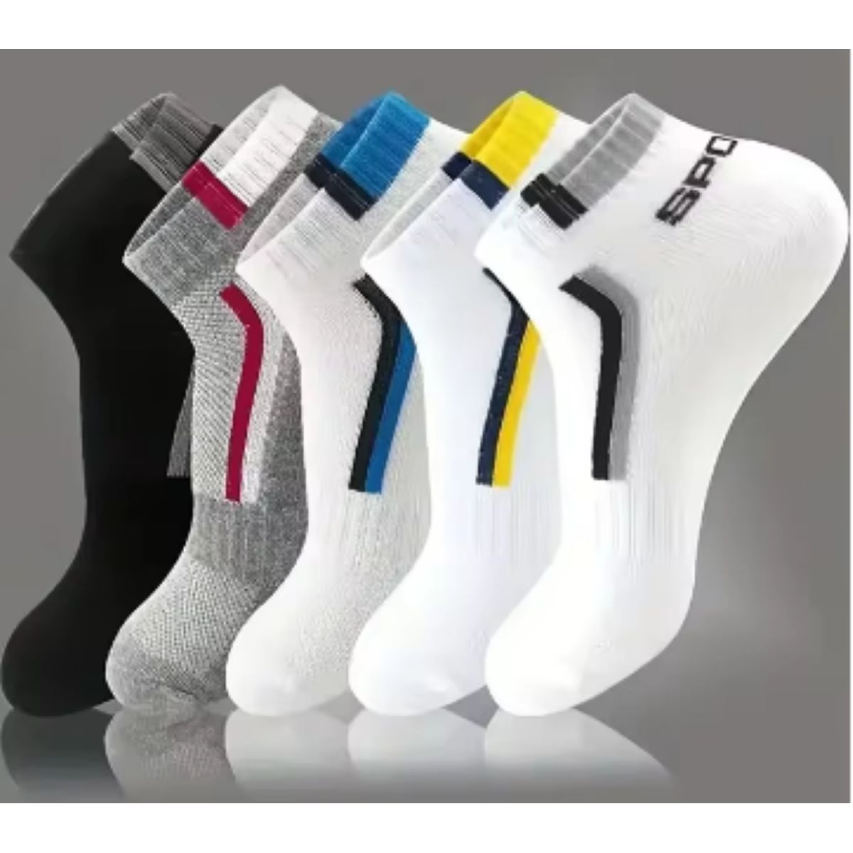 GENERICO - Medias Tobilleras Regular Outfit 10 pares - Unisex