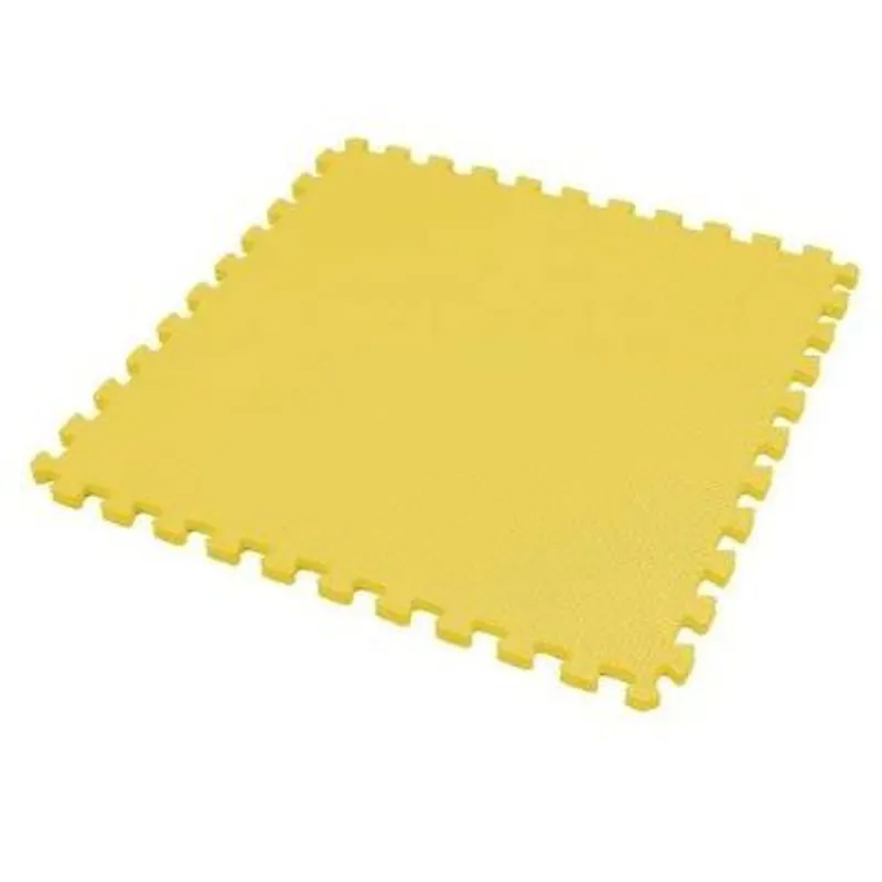 GENERICO - PISOS DE GOMA EVA AMARILLO PARA JUEGOS DE BEBE - 4 PIEZAS