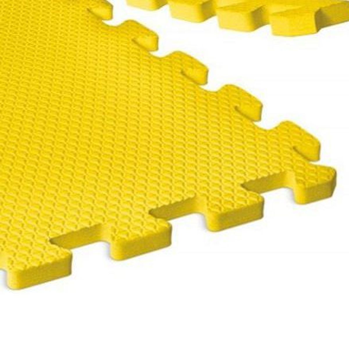 GENERICO - PISOS DE GOMA EVA AMARILLO PARA JUEGOS DE BEBE - 4 PIEZAS