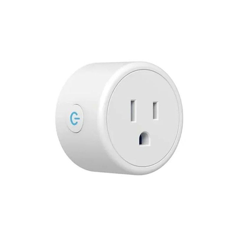 OEM - Mini Enchufe Socket Inteligente Wifi Blanco