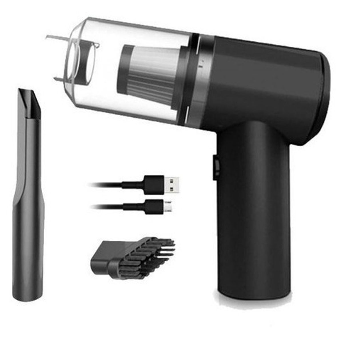 GENERICO - ASPIRADORA DE MANO 2 EN 1 RECARGABLE