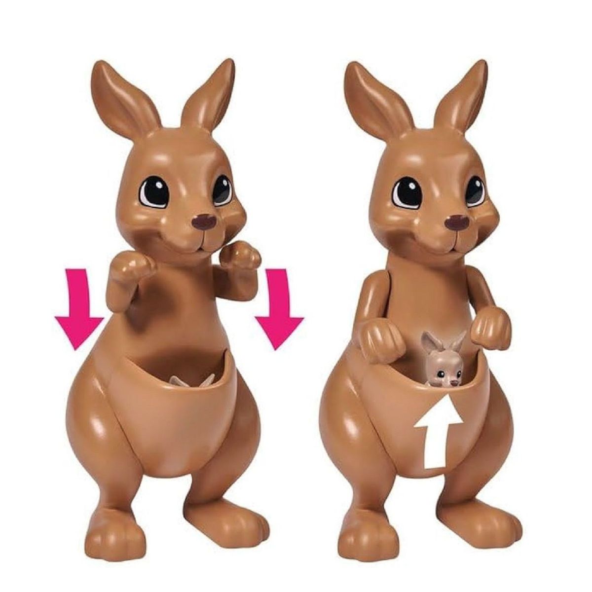 EVI LOVE - Juguete Muñeca Evi Love con Mamá y Bebé Canguro