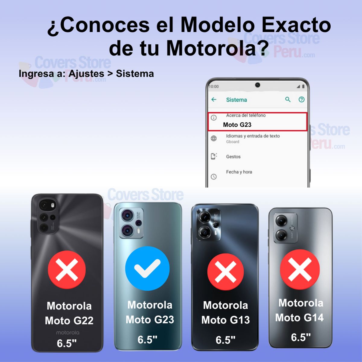 GENERICO - Funda Case para Motorola Moto G23 con Anillo Metálico Antishock Rojo