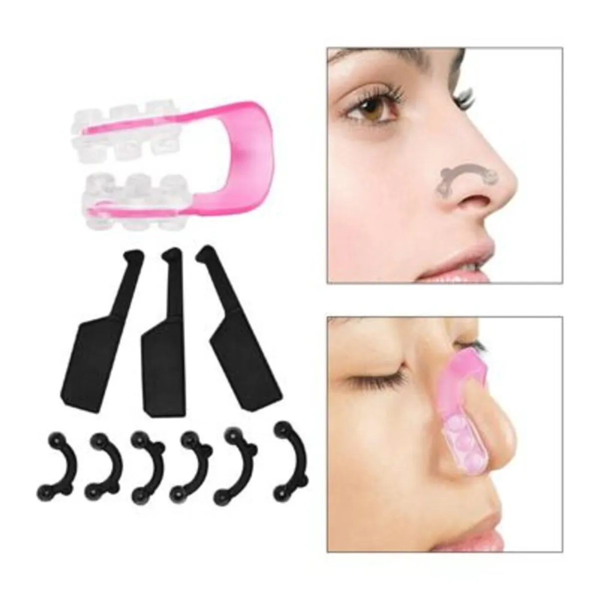 OEM - Perfilador de Nariz Pretty Nose Pack de 3 pares de todas las tallas