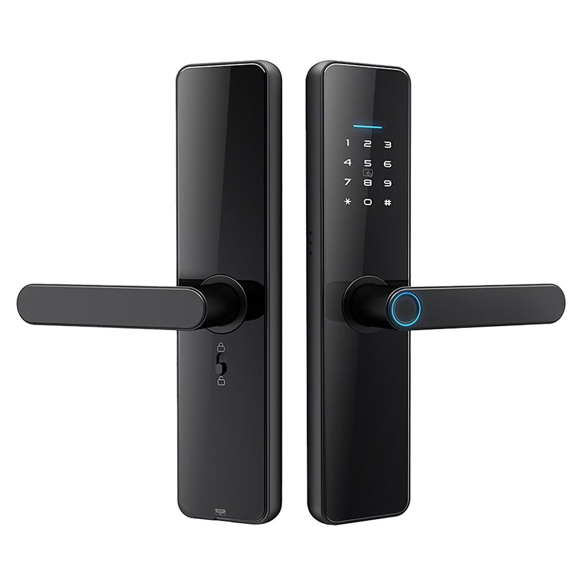 NEXIO - Cerradura Inteligente Wifi Nexio HR02 Negro