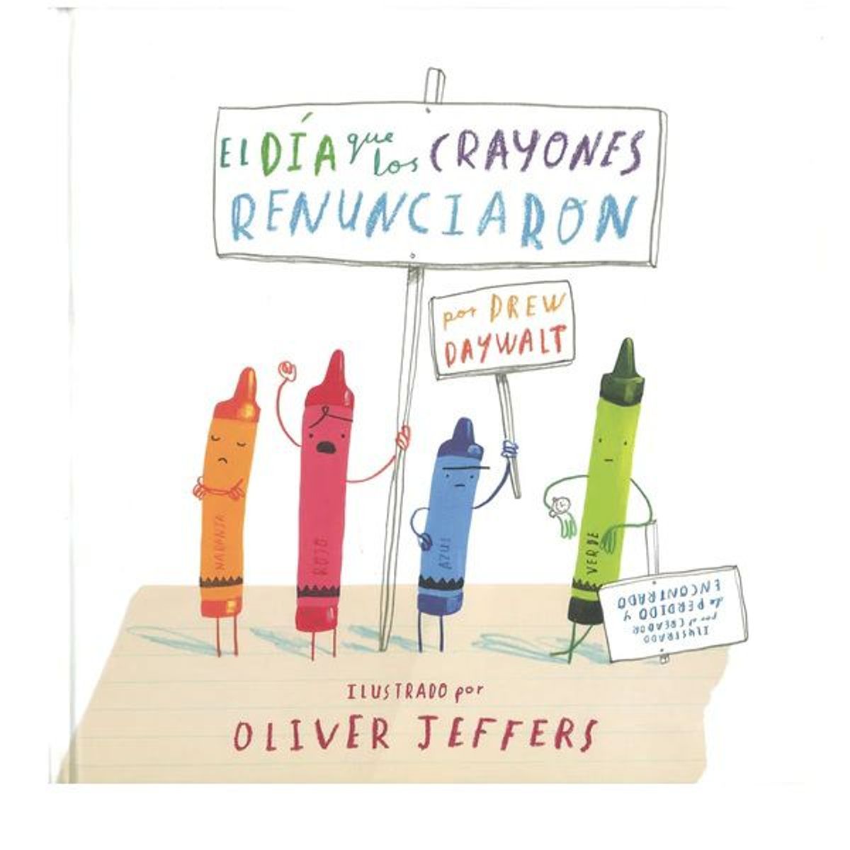 GENERICO - Libro Infantil El dia en que los Crayones renunciaron