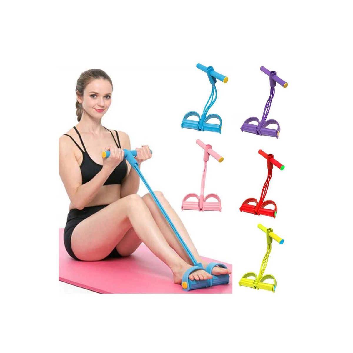 OEM - Tummy Trimmer Bandas para Fitness Yoga Ejercitador Pedales