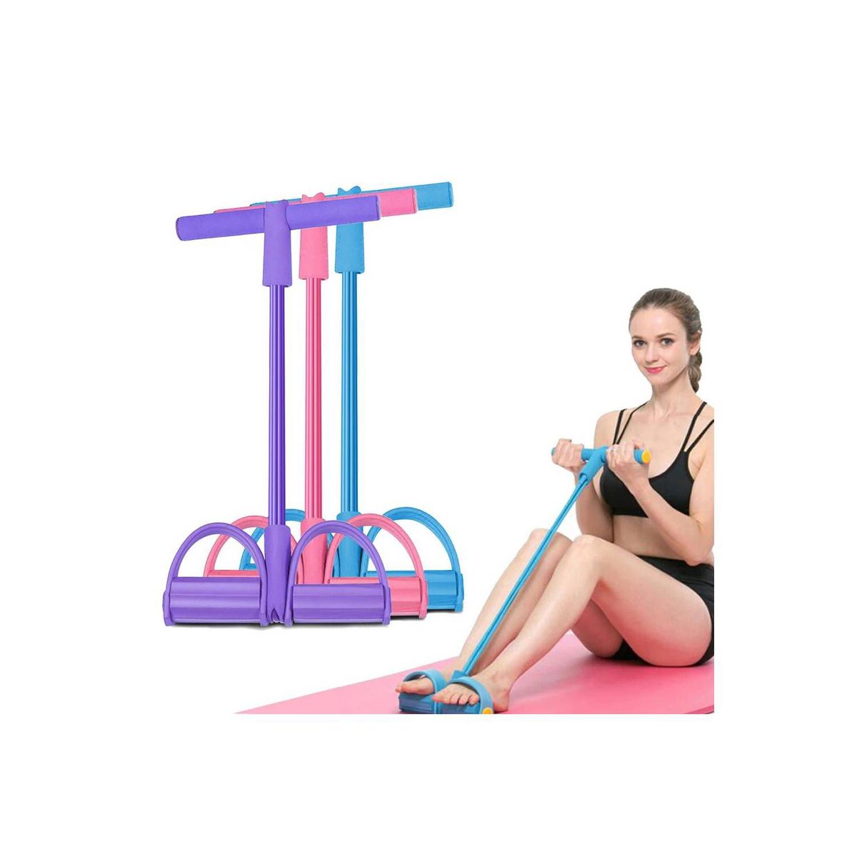 OEM - Tummy Trimmer Bandas para Fitness Yoga Ejercitador Pedales