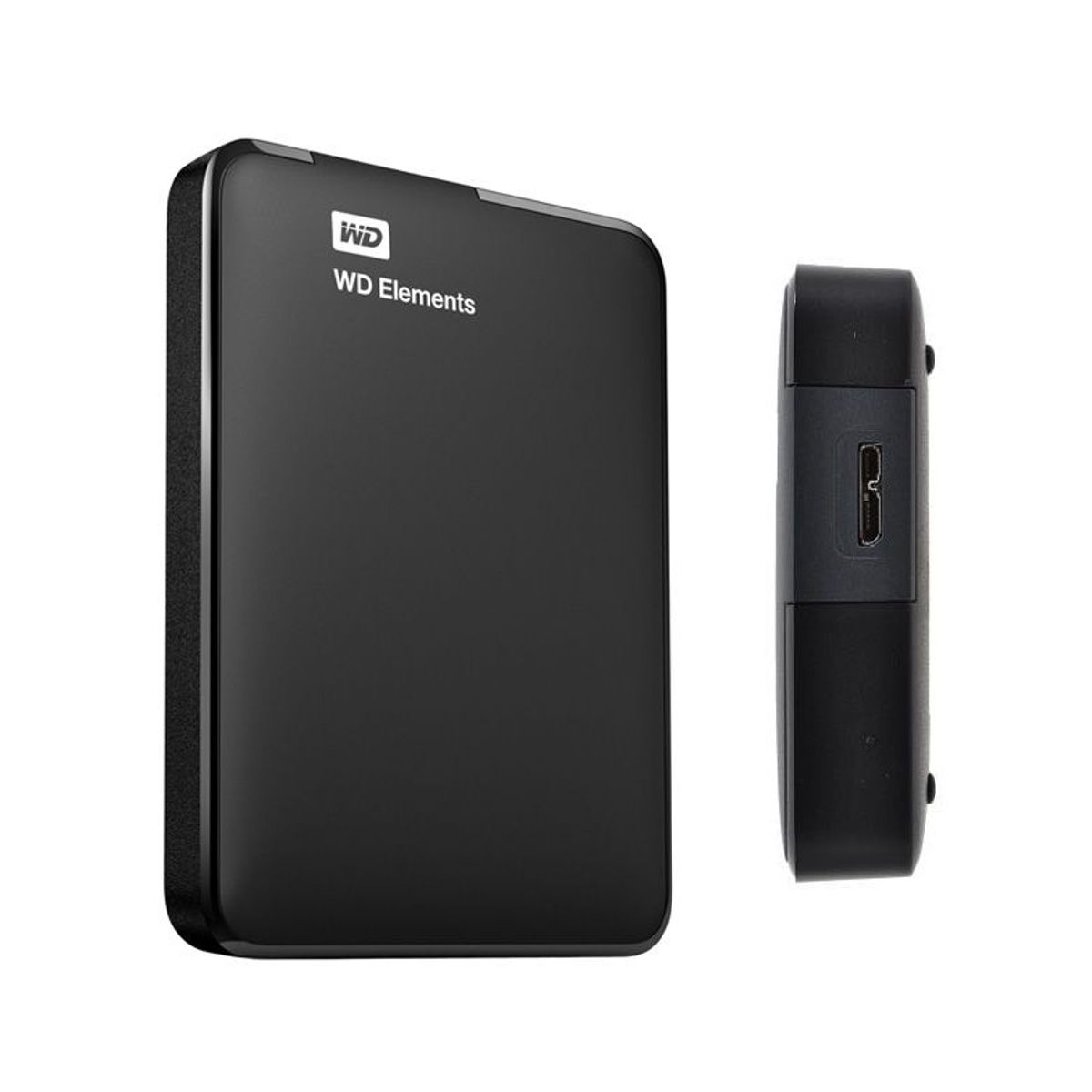 WESTER DIGITAL - Disco duro Western Digital Elements Portable, 2 TB, USB 3.0, negro