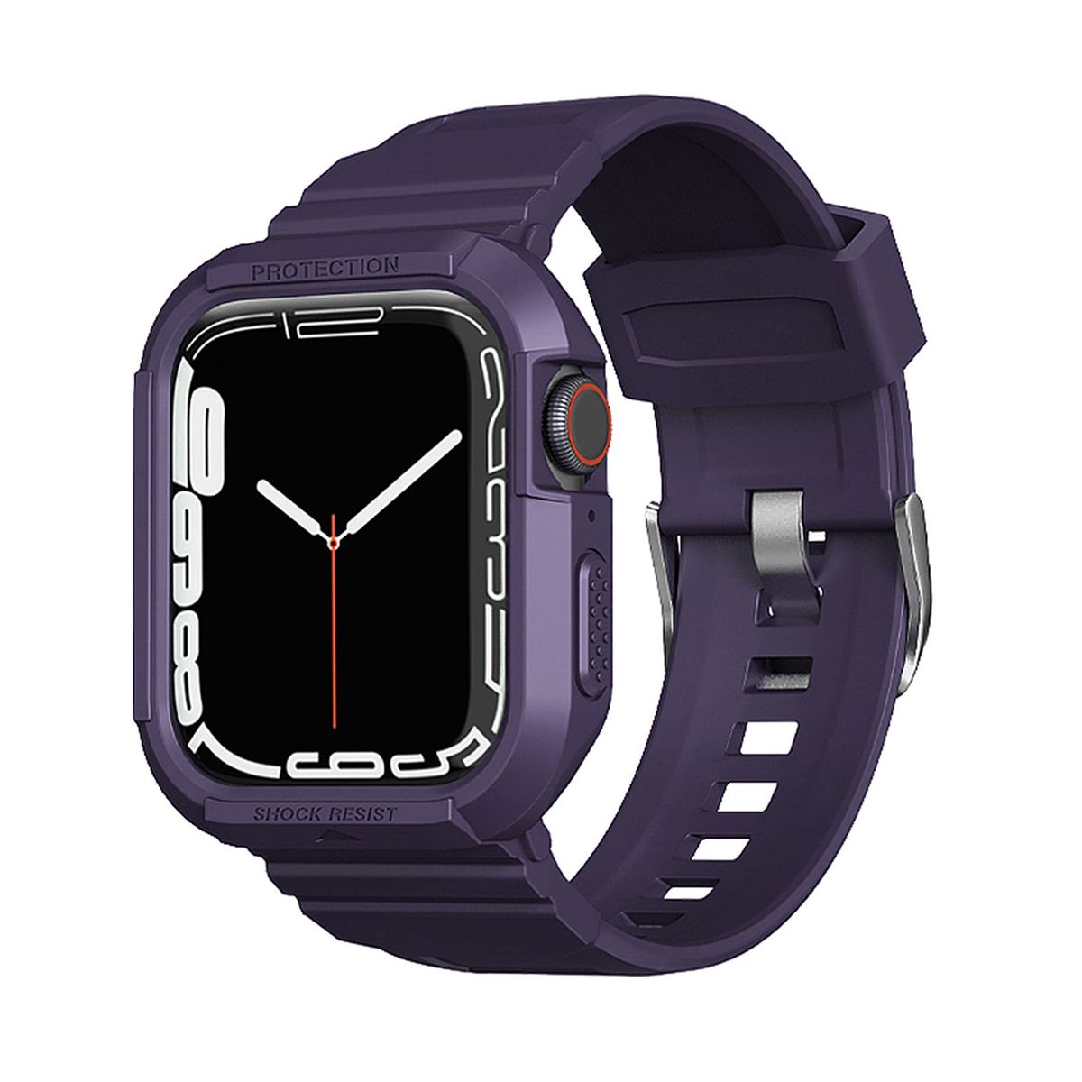 SPIGEN - Case Correa Rugged Armor Pro Spigen para Apple Watch 45mm44mm purpura