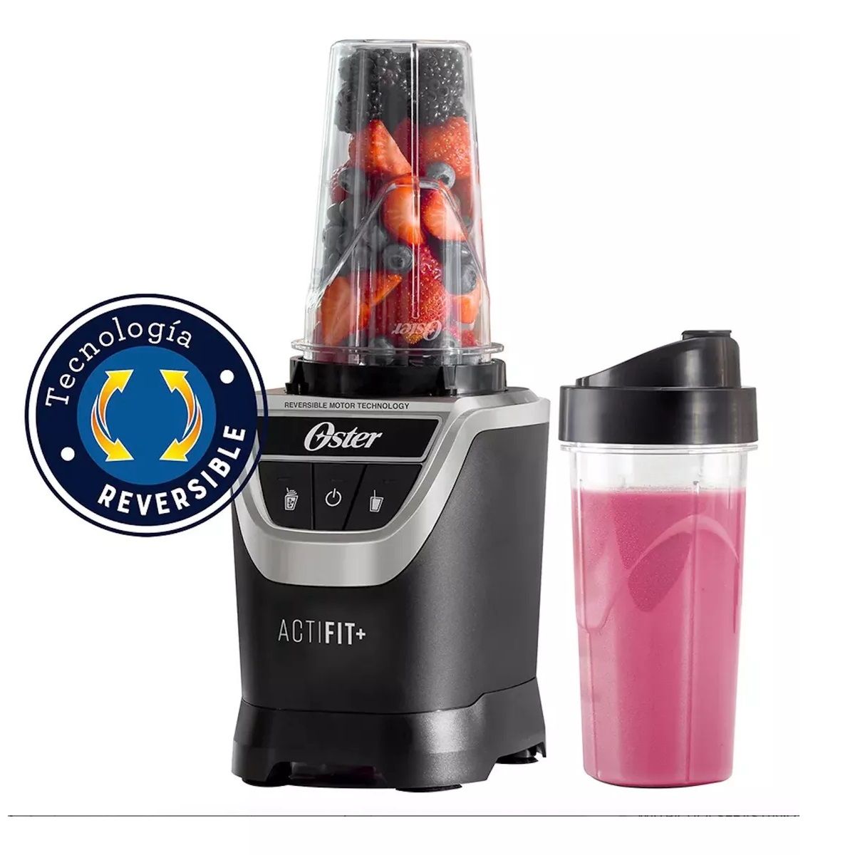 OSTER - Licuadora Actifit Oster Sist Nutrición 1000 W + 2 Tomatodos