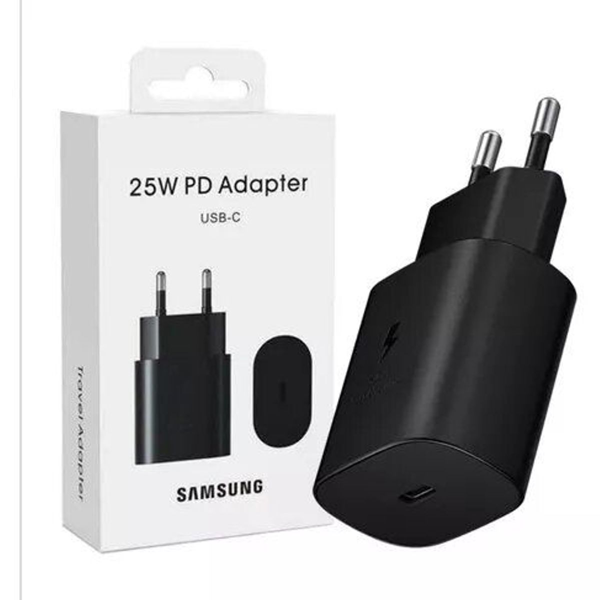 SAMSUNG - Cargador Samsung 25W Sin Cable - Negro - ORIGINAL