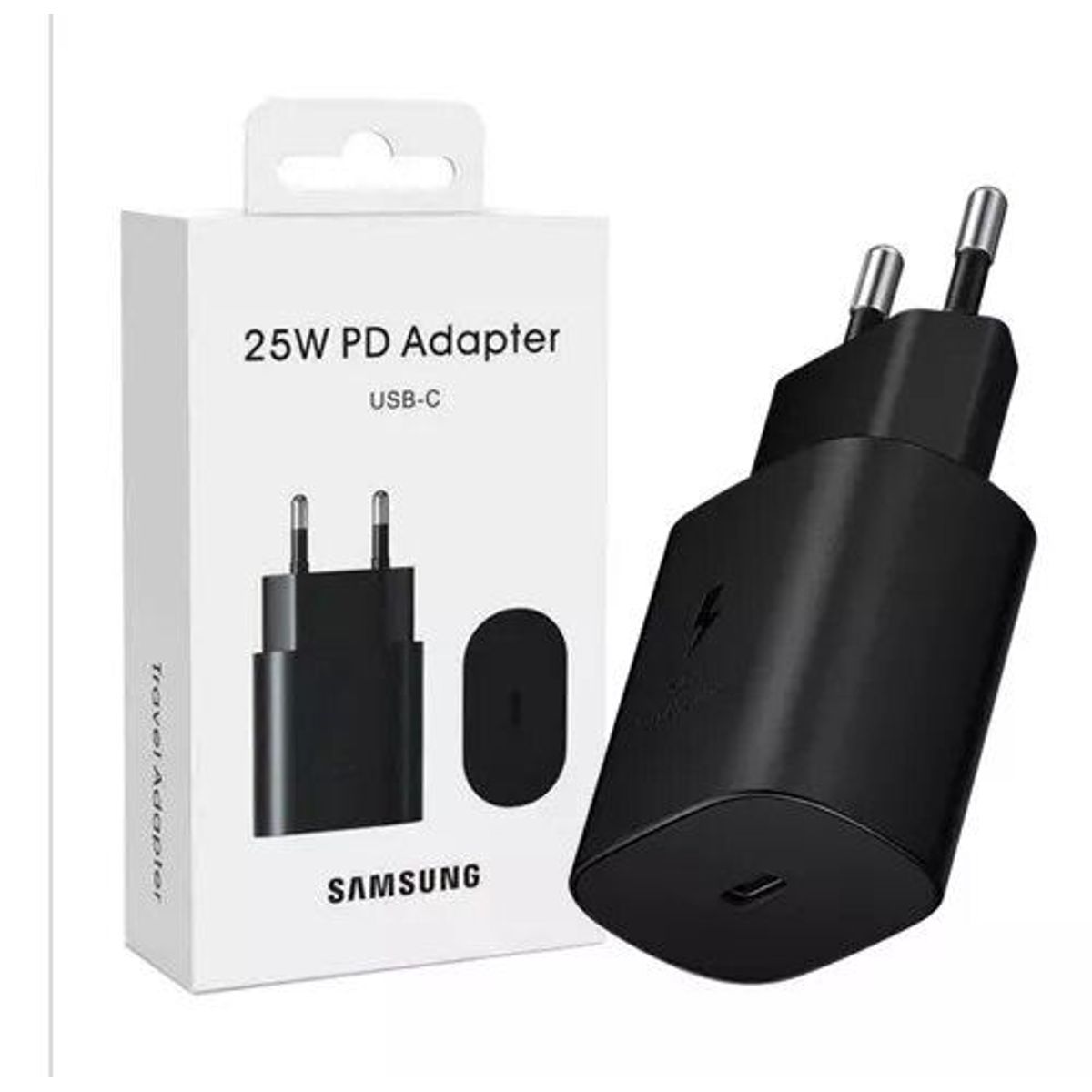 SAMSUNG - Cargador Samsung 25W Sin Cable - Negro - ORIGINAL