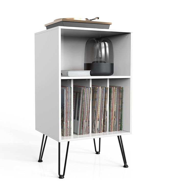 DIBA MUEBLES - Soporte para Tocadisco  Amore Blanco DIBA Muebles