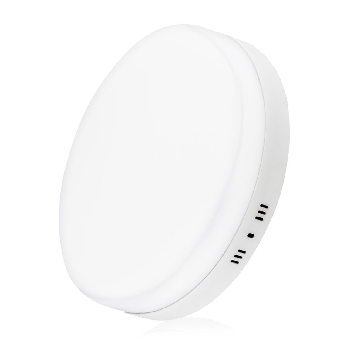 EVOLITE - Plafon led panel hielo 18w redondo sobreponer luz dia