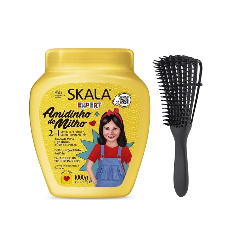 SKALA - Crema Tratamiento Capilar Amidinho de Milho Skala Expert Kids 1000g