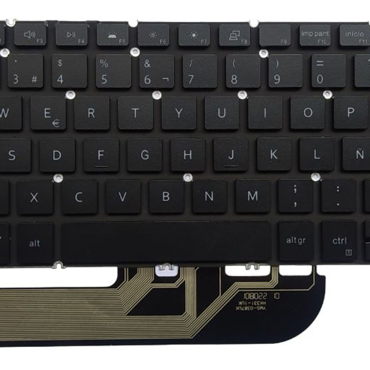 DELL - Teclado ORIGINAL para Dell Inspiron 15 7790 5584 Iluminado ESPAÑOL