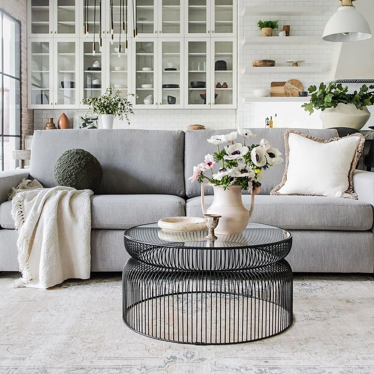 GENERICO - Sofa 2 Cuerpos Catania - Gris Claro