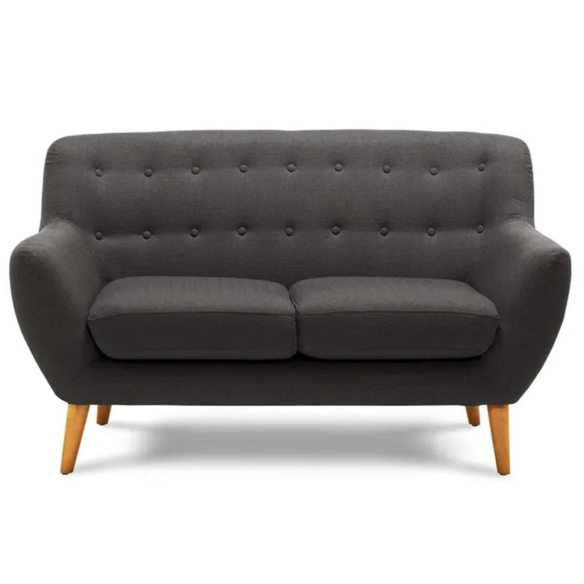 GENERICO - Sofa 2 cuerpos Phoenix - Gris Oscuro