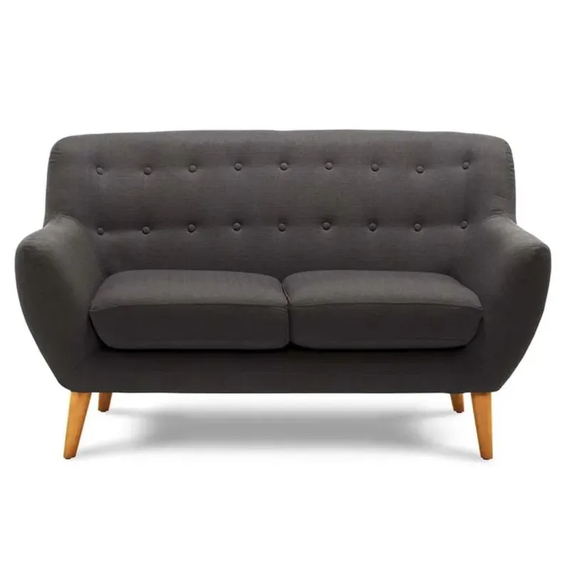 GENERICO - Sofa 2 cuerpos Phoenix - Gris Oscuro